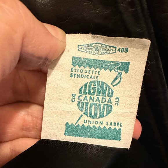 VINTAGE 80s' LOUIS-GUY GIROUX SUEDE/LEATHER/ASTRAKHAN FUR VEST & COAT (SZ 12) - Picture 9 of 16